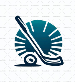 Hockeyschläger und Puck